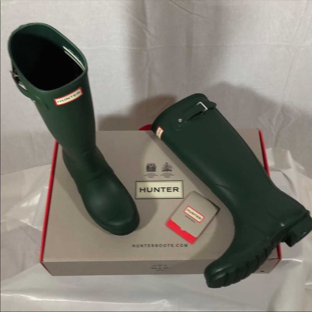 Hunter rain boots